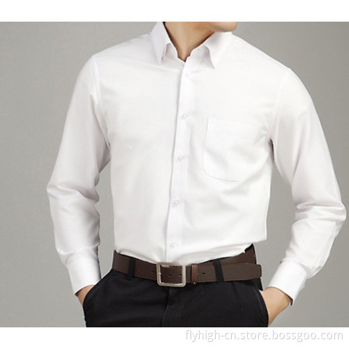 Custom Business Cotton Men's Work Shirt